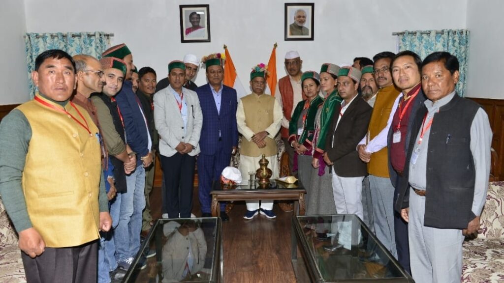 Members of the Tribal Advisory Council called upon Governor Shukla Members of the Tribal Advisory Council called upon Governor Shukla HIMACHAL HEADLINES