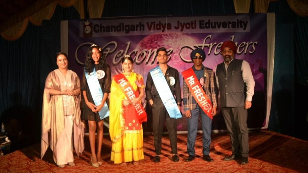 Fresher's party given to newly admitted students, Arnold became Mr. Fresher and Rufaro became Miss Fresher Fresher's party given to newly admitted students, Arnold became Mr. Fresher and Rufaro became Miss Fresher HIMACHAL HEADLINES