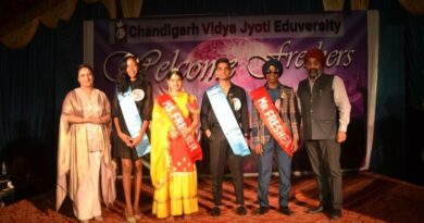 Fresher's party given to newly admitted students, Arnold became Mr. Fresher and Rufaro became Miss Fresher HIMACHAL HEADLINES