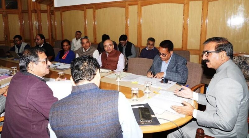 Settle the pending cases of mutation attestation on priority : Sukhu HIMACHAL HEADLINES