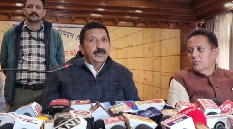 HRTC to implement OPS to 7000 employees: Mukesh Agnihotri HIMACHAL HEADLINES