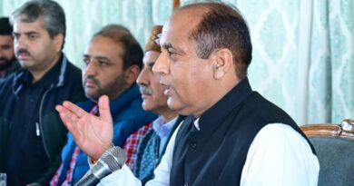 Major share of Rs 4500 Cr relief package announced by Congress is with the help of Centre: Jai Ram Thakur HIMACHAL HEADLINES