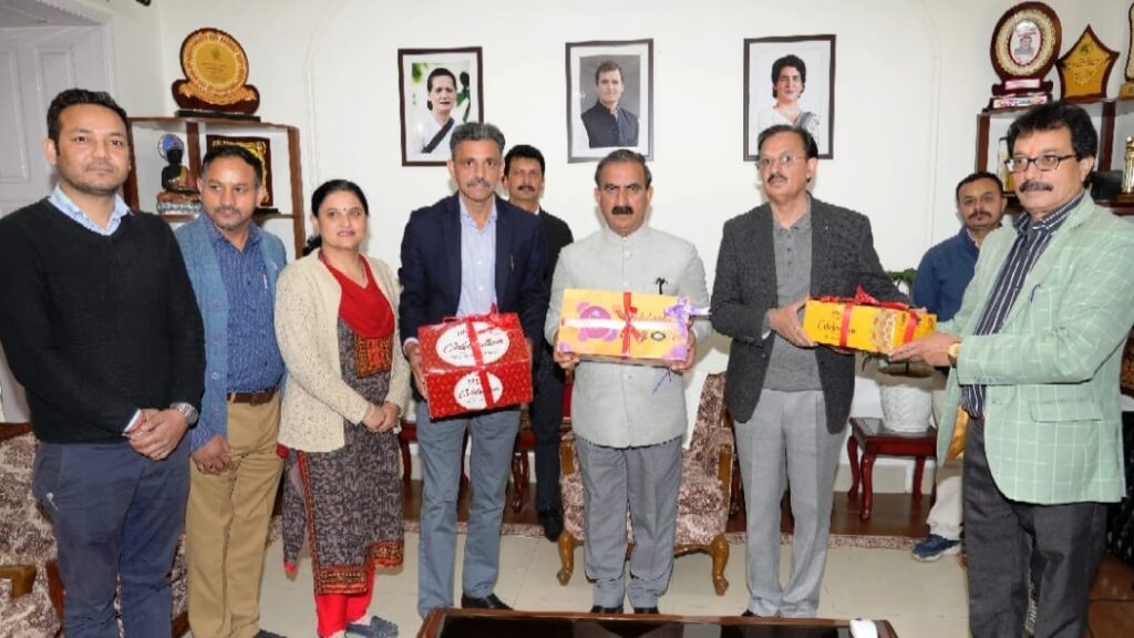 CM Sukhu launches new products of HP MILKFED CM Sukhu launches new products of HP MILKFED HIMACHAL HEADLINES