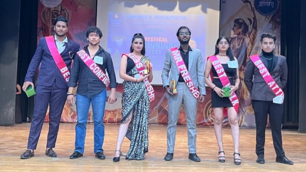 Ashimit became Mr. Fresher and Diksha Parashar became Miss Fresher at Lingaya's Vidyapeeth University Ashimit became Mr. Fresher and Diksha Parashar became Miss Fresher at Lingaya's Vidyapeeth University HIMACHAL HEADLINES