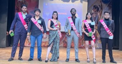 Ashimit became Mr. Fresher and Diksha Parashar became Miss Fresher at Lingaya's Vidyapeeth University HIMACHAL HEADLINES
