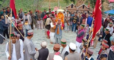 Eight day fair of Jaishwari Mata begins in Dharech with a procession HIMACHAL HEADLINES