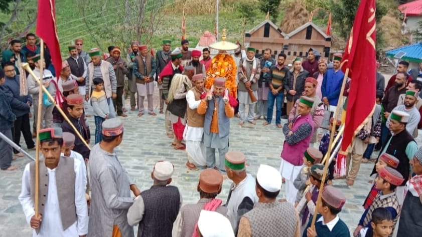 Eight day fair of Jaishwari Mata begins in Dharech with a procession HIMACHAL HEADLINES