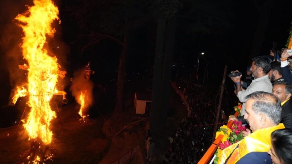 Dussehra festival celebrated at Jakhu temple HIMACHAL HEADLINES