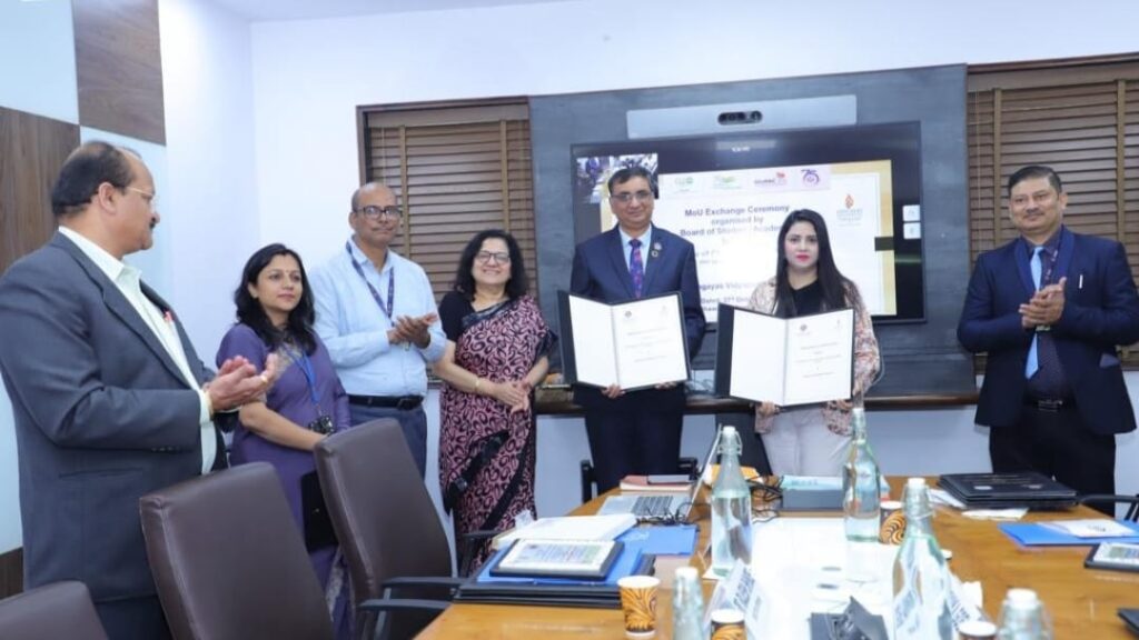 Lingayas Vidyapeeth signs MoU with The Institute of Chartered Accounts of India HIMACHAL HEADLINES