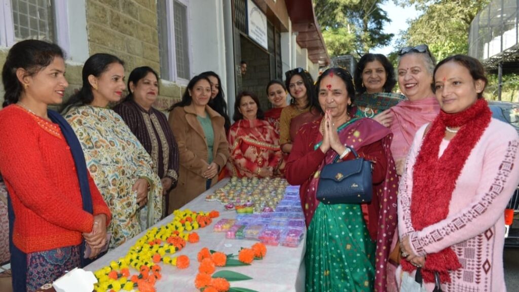 Himachal State Red Cross Hospital Welfare Section organizes 'Deepawali Milan' program HIMACHAL HEADLINES