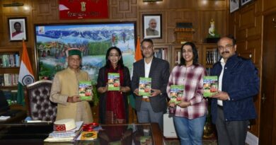 Governor Shukla releases book of Prof. Simmi Agnihotri HIMACHAL HEADLINES