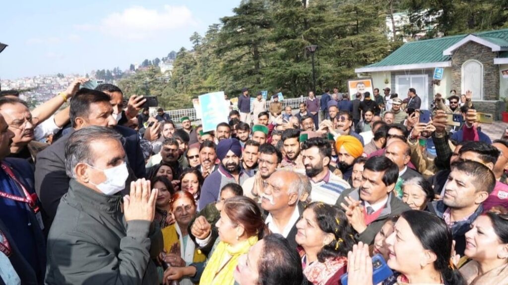 CM Sukhu returns to Shimla from AIIMS   HIMACHAL HEADLINES