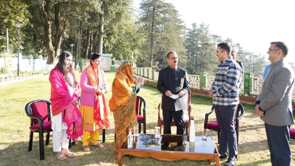 State Congress Chief Pratibha Singh inquired about the health of Himachal CM Sukhvinder Singh Sukhu State Congress Chief Pratibha Singh inquired about the health of Himachal CM Sukhvinder Singh Sukhu HIMACHAL HEADLINES
