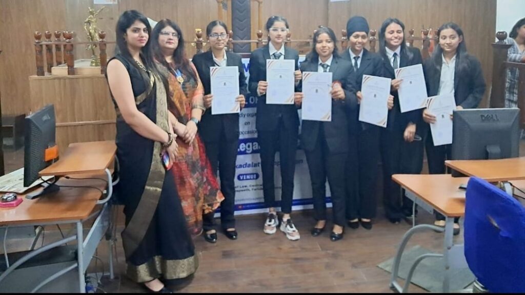 Students learned the tricks of resolving disputes legally through compromise HIMACHAL HEADLINES