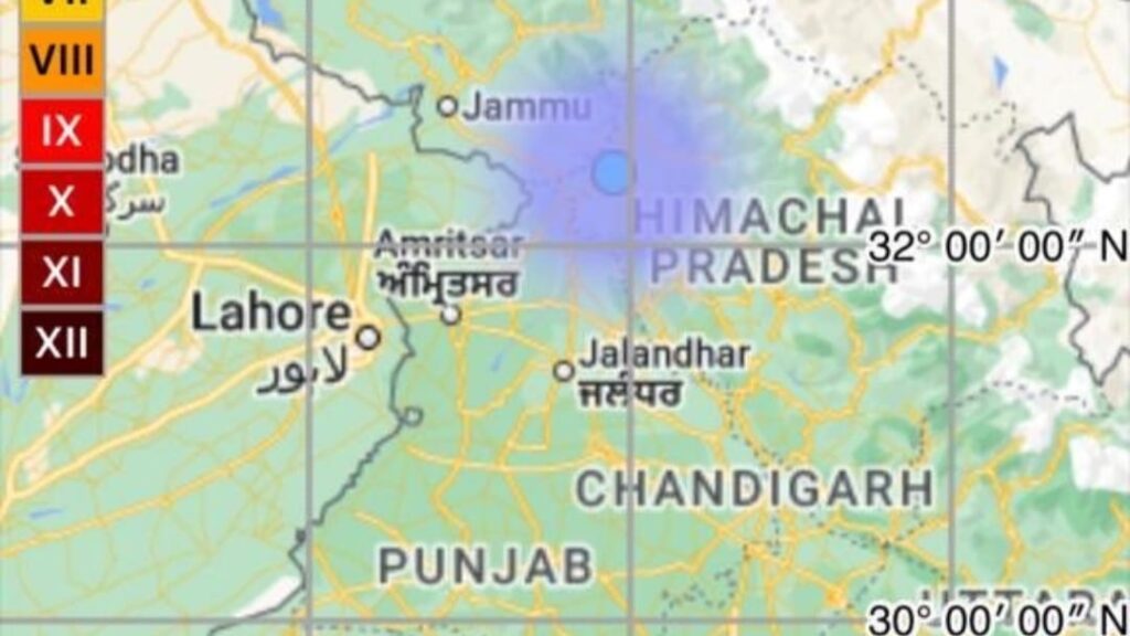 Kangra district of Himachal jolted by light tremors Kangra district of Himachal jolted by light tremors HIMACHAL HEADLINES