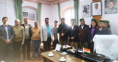 Asian Development Mission call on Horticulture Minister Jagat Singh Negi HIMACHAL HEADLINES
