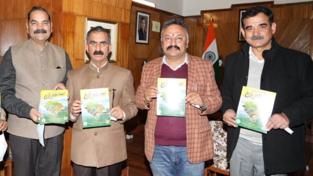 CM Sukhu releases book of of Omesh Bharti and DD Bharti on Snakes Species of Himachal HIMACHAL HEADLINES