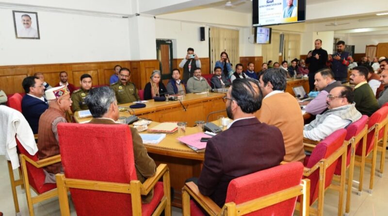 Governor Shukla reviews centrally sponsored schemes being implemented in Solan district HIMACHAL HEADLINES