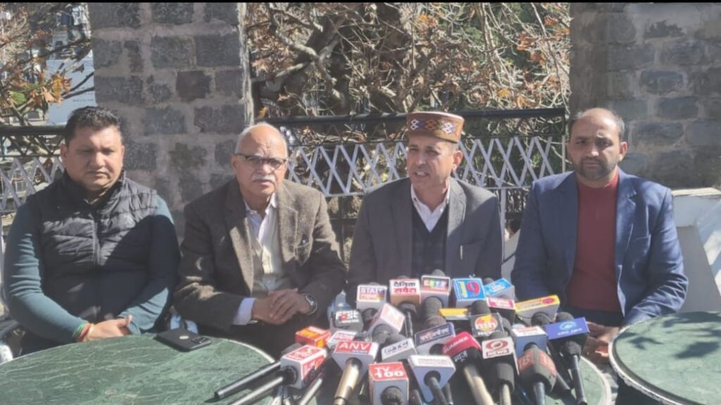 Himachal govt is making statements just to remain in the headlines in the news: Dharmani Himachal govt is making statements just to remain in the headlines in the news: Dharmani HIMACHAL HEADLINES