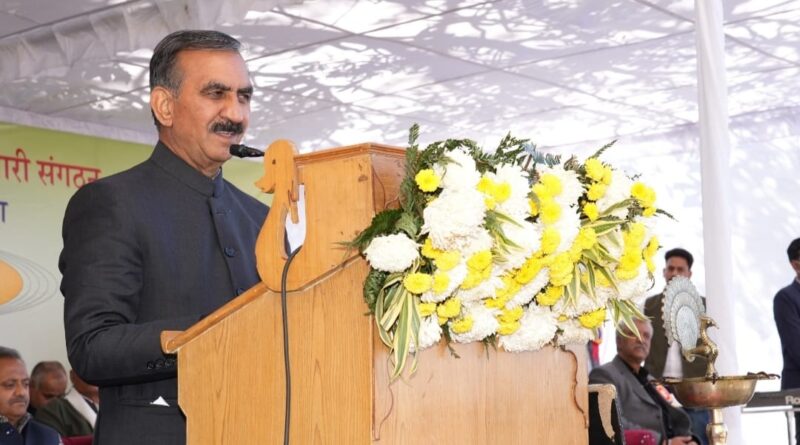 Himachal's revenue to increase by Rs 1100 crore in the current financial year: Sukhu HIMACHAL HEADLINES