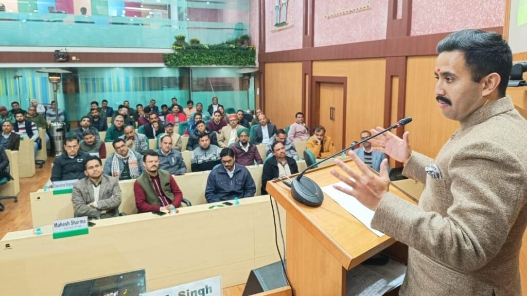 Road safety measures to be adhered strictly while constructing roads: Vikramaditya Singh HIMACHAL HEADLINES
