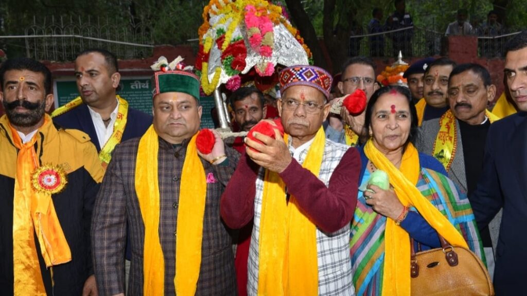 Fairs and Festivals symbolize our rich cultural heritage, Governor Shukla at the International Renuka Ji fair  HIMACHAL HEADLINES