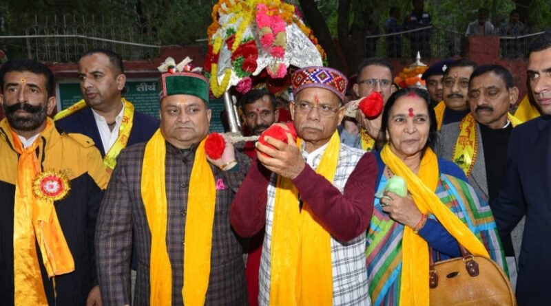 Fairs and Festivals symbolize our rich cultural heritage, Governor Shukla at the International Renuka Ji fair  HIMACHAL HEADLINES