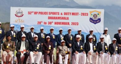 Governor Shukla inaugurates the 52nd Himachal Pradesh Police Sports and Duty meet HIMACHAL HEADLINES