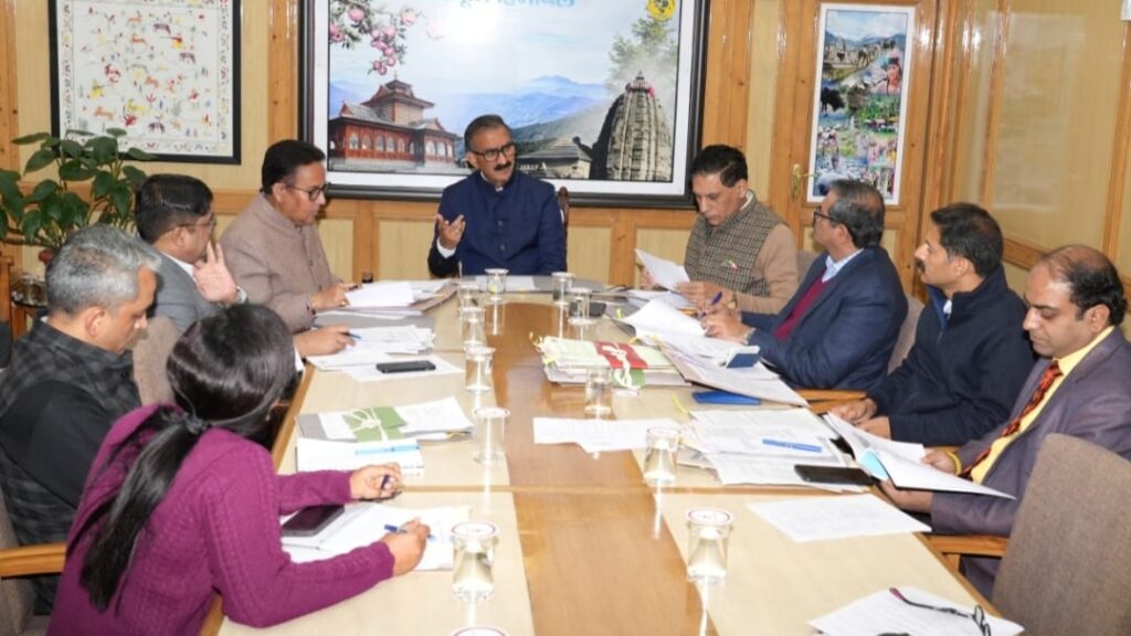 Rs. 100 crore to be spent under Mukhya Mantri Sadak Yojna: Sukhu Rs. 100 crore to be spent under Mukhya Mantri Sadak Yojna: Sukhu HIMACHAL HEADLINES