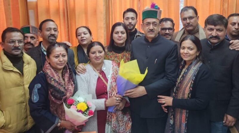 Yashwant Chhajta, newly appointed Vice Chairman of HIMUDA, took charge  HIMACHAL HEADLINES