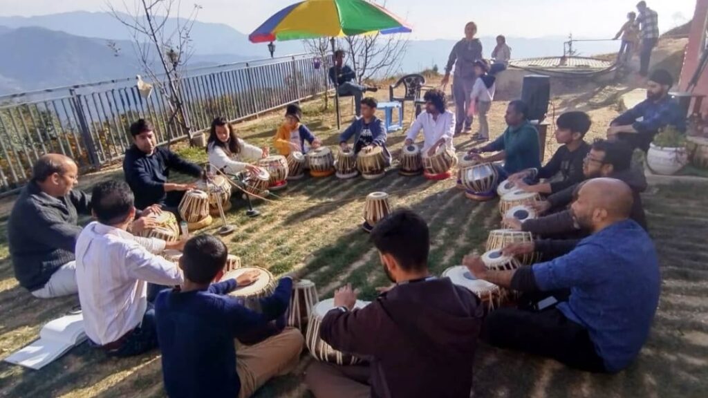 Six-day Tabla Winter Camp concludes in Gurukul of Dharech Six-day Tabla Winter Camp concludes in Gurukul of Dharech HIMACHAL HEADLINES