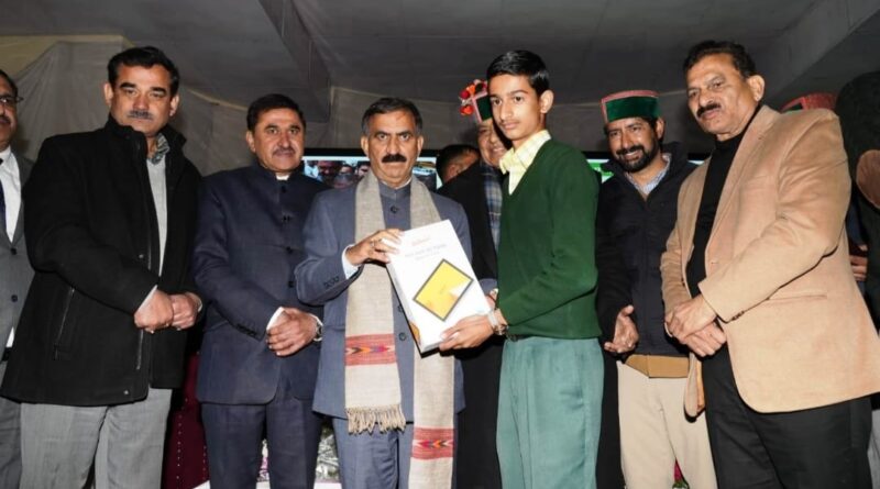CM Sukhu distributes compensation of Rs. 11.31 crore to disaster-affected families of Solan district HIMACHAL HEADLINES