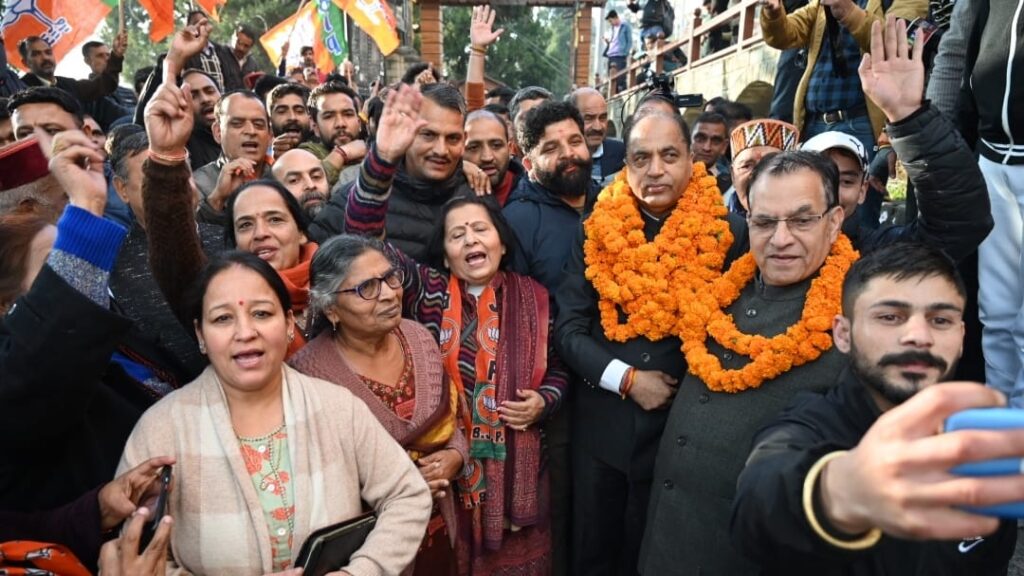 There is only one guarantee running in the country, that is the guarantee of PM Modi: Jairam HIMACHAL HEADLINES