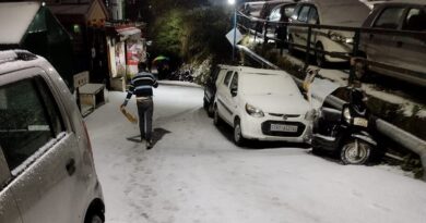 After snowfall and inclement weather  mercury dips in Himachal HIMACHAL HEADLINES