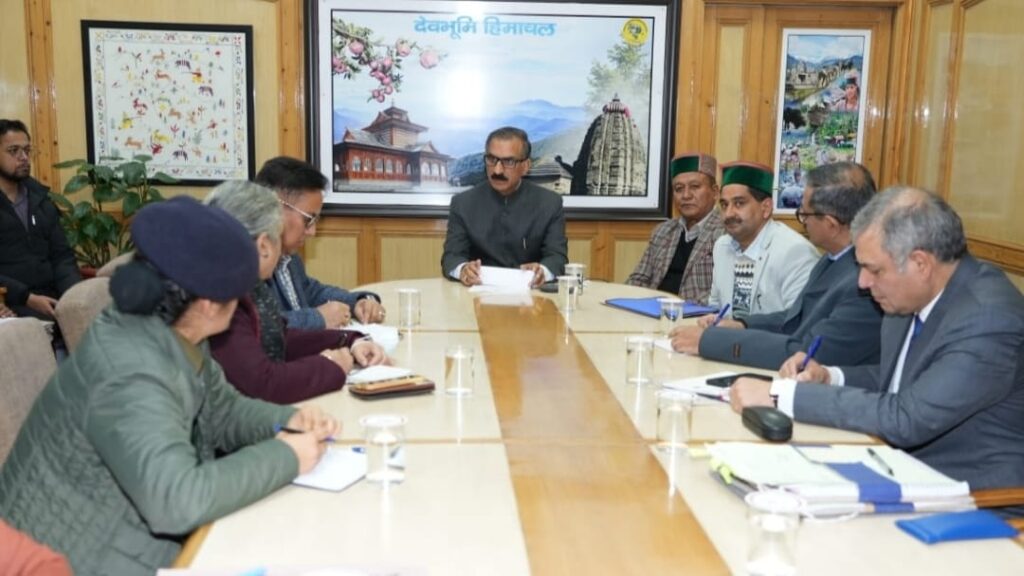 Dharamshala to host Himachal Government's one year Function: Sukhu HIMACHAL HEADLINES