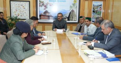 Dharamshala to host Himachal Government's one year Function: Sukhu HIMACHAL HEADLINES