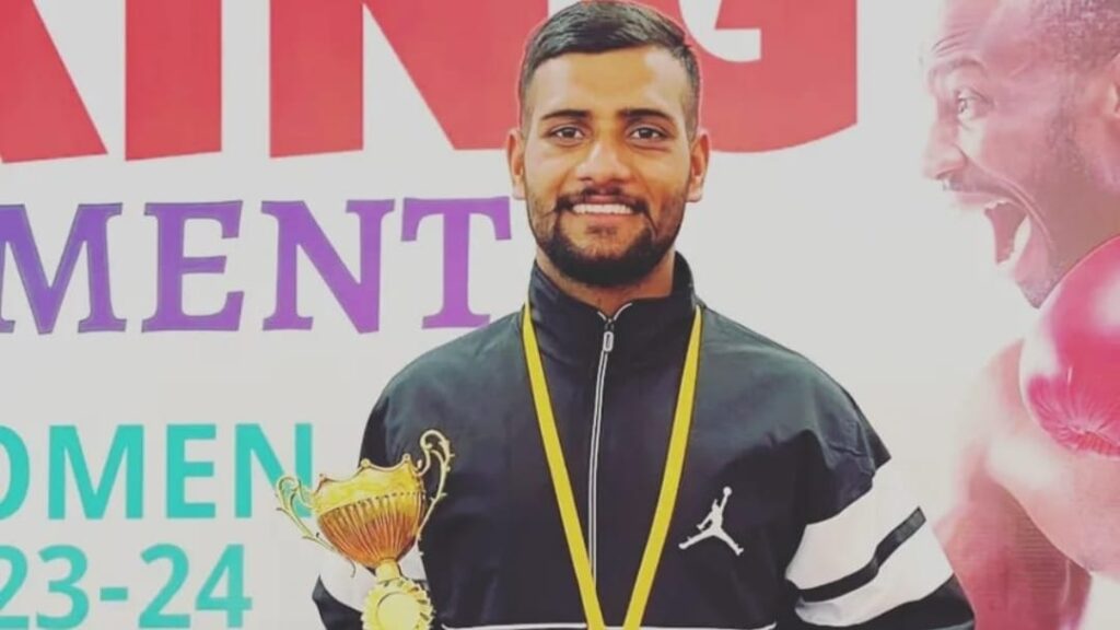 Rajgarh's son Ankush won a gold medal in boxing in Punjab HIMACHAL HEADLINES