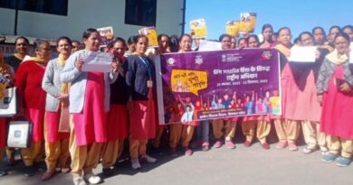 Women took out rally in Junga against gender based violence HIMACHAL HEADLINES
