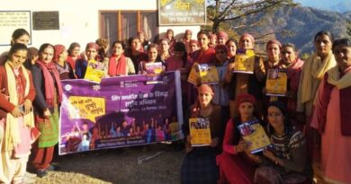 Women take out rally in Piran against gender-based violence HIMACHAL HEADLINES