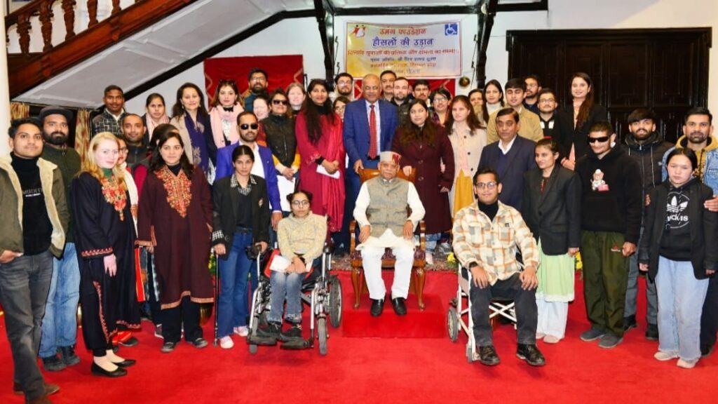 Governor Shukla honored the talent of Divyang youth HIMACHAL HEADLINES