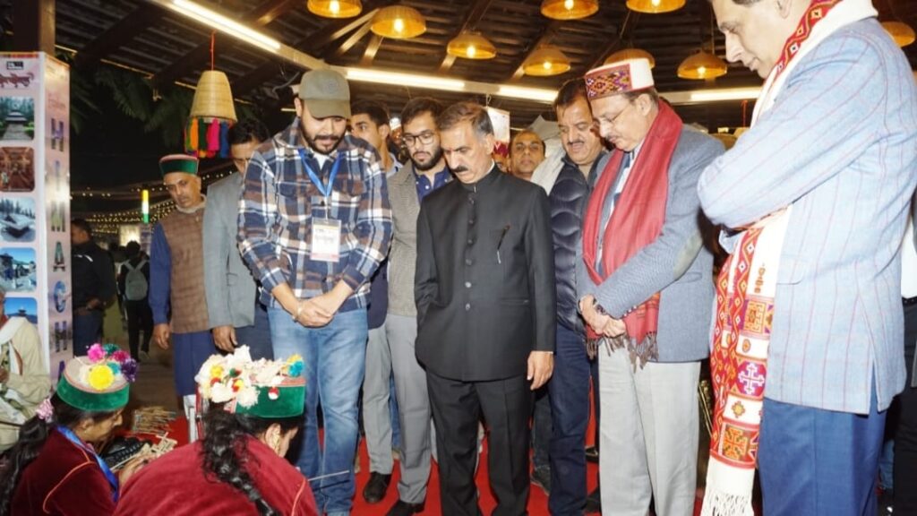 CM Sukhu inaugurates Him Mahotsav in Dilli Haat at New Delhi CM Sukhu inaugurates Him Mahotsav in Dilli Haat at New Delhi HIMACHAL HEADLINES