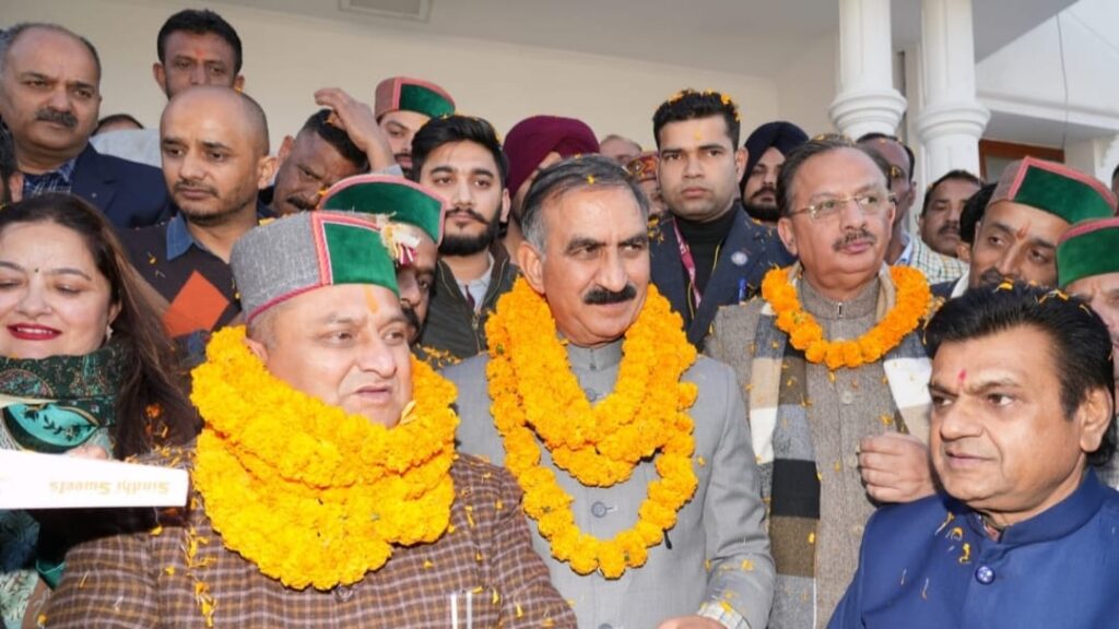 Vinay Kumar was elected Deputy Speaker unanimously of the Himachal Legislative HIMACHAL HEADLINES