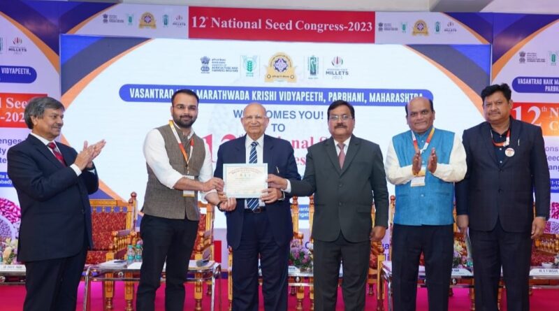 Nauni varsity students and faculty bag three prizes during Seed Science Congress HIMACHAL HEADLINES