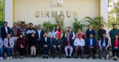 IIM Sirmaur Conducted MDP for the officials from the Indian Metro Organizations’ Society HIMACHAL HEADLINES