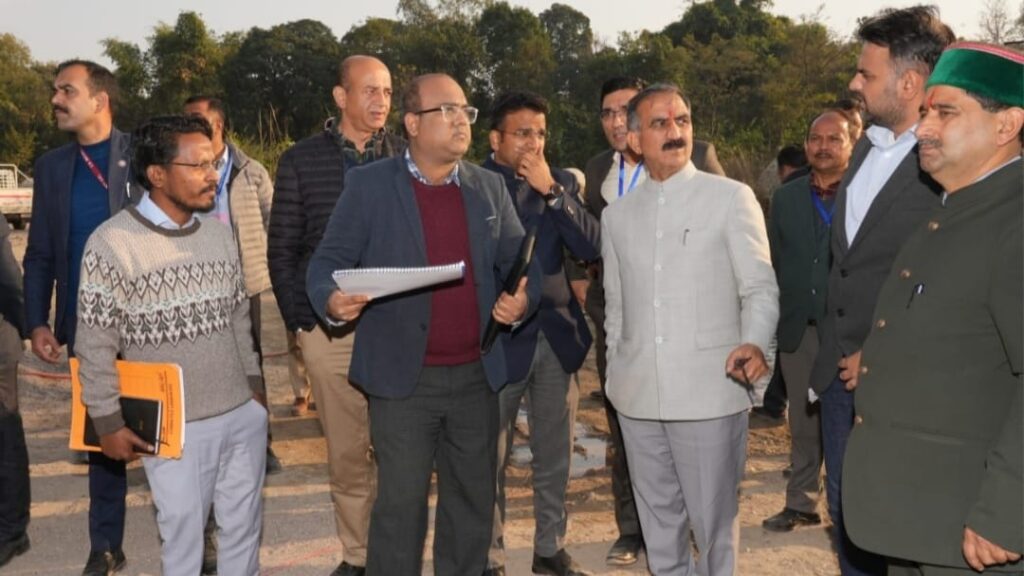 CM Sukhu sets deadline to complete IT park in Chaitaru (Kangra) by 2024 CM Sukhu sets deadline to complete IT park in Chaitaru (Kangra) by 2024 HIMACHAL HEADLINES