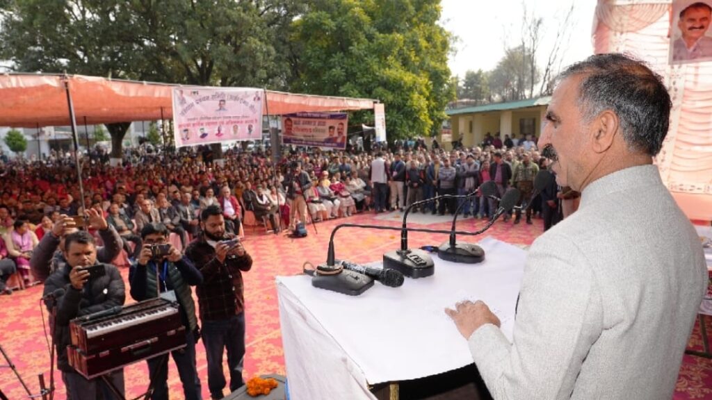 Sukhu lays foundation stone of Rs. 5.36 crore BDO office building at Rait HIMACHAL HEADLINES