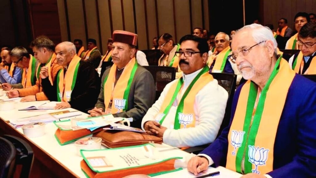 BJP national office bearers meeting held in Delhi, received direction from Modi-Shah-Nadda: Bindal HIMACHAL HEADLINES