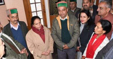 The interests of the people affected by the Sunni Dam project will not be allowed to be tampered with: Pratibha HIMACHAL HEADLINES