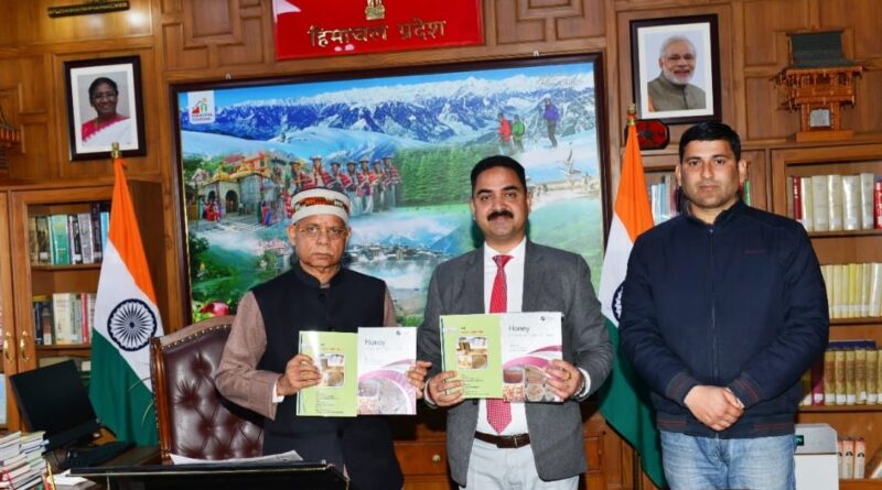 Governor Shukla released book titled “Honey – A Miraculous Product of Nature” HIMACHAL HEADLINES