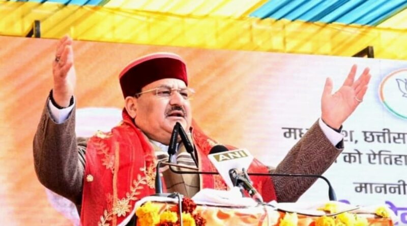 JP Nadda's visit will fill new enthusiasm among workers: Sukhram HIMACHAL HEADLINES